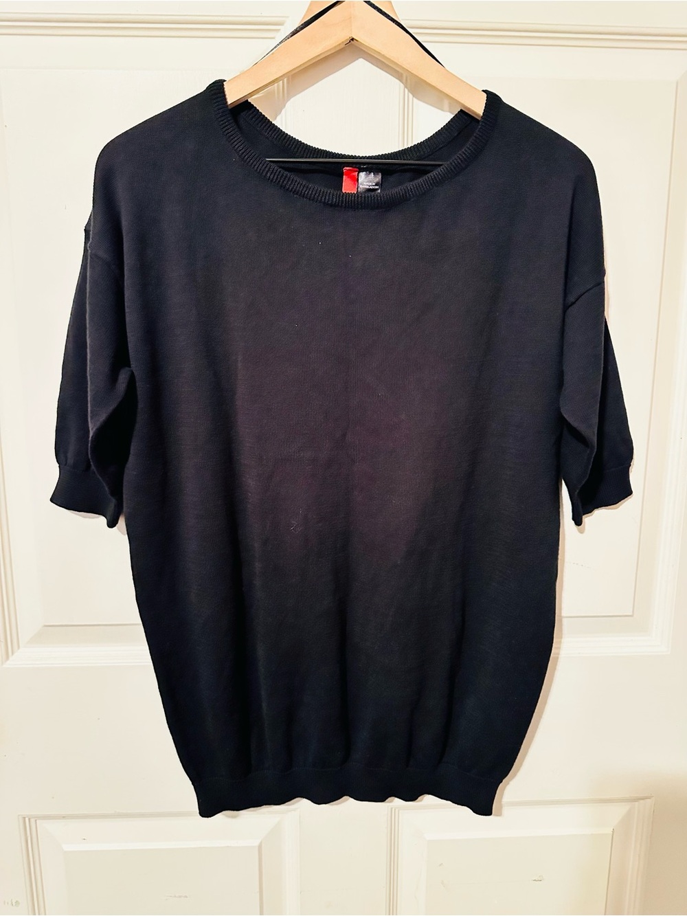 H&M | Sweater | H&M Crewneck with Three-Quarter Sleeve Sweater